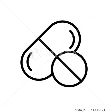 Capsule and Pill icon vector design templates Capsule and Pill icon vector design templates 141344171