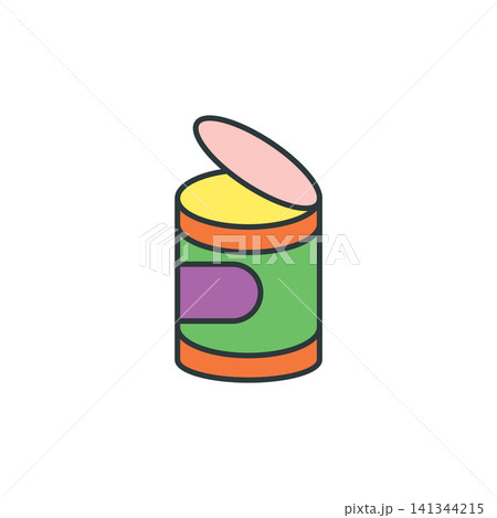 Canned Food icon vector design templates simple and modern concept Canned Food icon vector design templates simple and modern concept 141344215