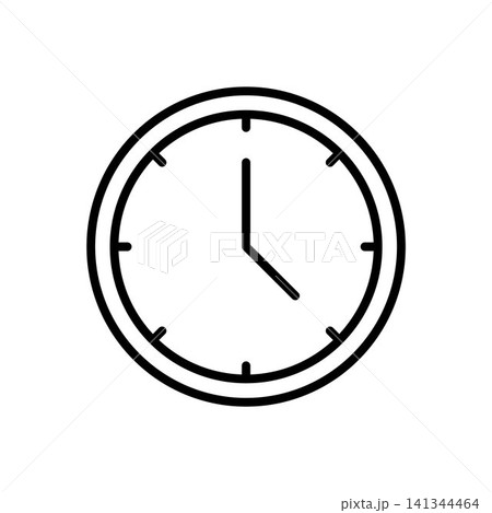 Clock icon vector design templates simple and modern Clock icon vector design templates simple and modern 141344464