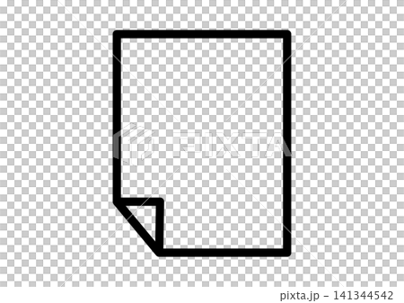Simple document icon Simple document icon 141344542