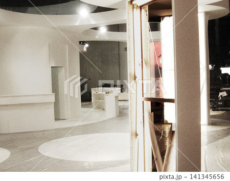 見本市会場　国際展示場 会場 ブースづくり   施工作業 施工現場 141345656