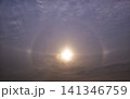 ハロ・幻日・幻日環が同時に現れた大気光学現象 141346759