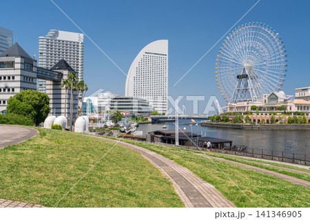 横浜みなとみらいの風景 横浜みなとみらいの風景 141346905