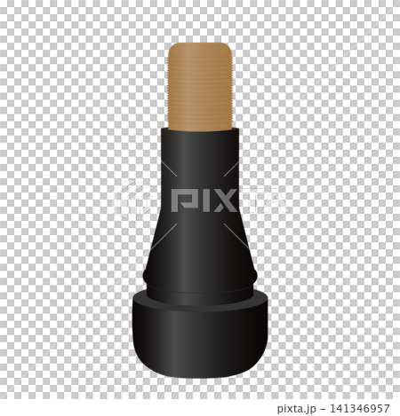 Automotive tire rubber valve body Automotive tire rubber valve body 141346957