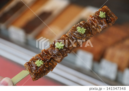 串ぬれおかき(安曇野わさび) 141347348