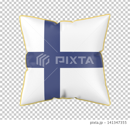 Pillow with the flag of Finland Pillow with the flag of Finland 141347355