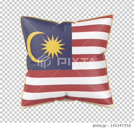 Pillow with the flag of Malaysia 141347358