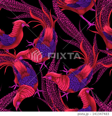 Seamless pattern with vivid pleasant. Vector. Seamless pattern with vivid pleasant. Vector. 141347483