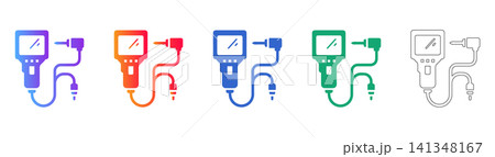 Industrial Endoscope Camera Inspection Tools Industrial Endoscope Camera Inspection Tools 141348167