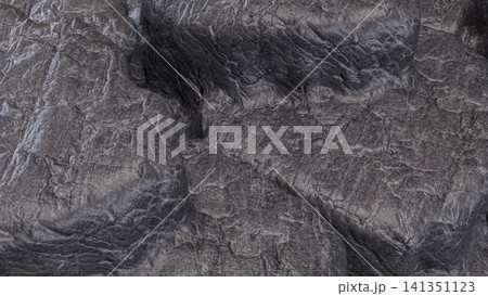 Rugged Gray Stone Surface With Natural Rock Texture 3d render. Rugged Gray Stone Surface With Natural Rock Texture 3d render. 141351123