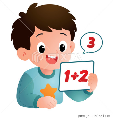 boy learn number 141351446