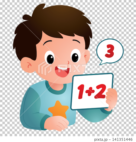 boy learn number 141351446