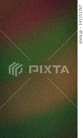 Abstract grainy background with a dark moody gradient of deep red, forest green, and earthy brown tones. A vertical blurred texture for bold banners and wallpapers 141351767