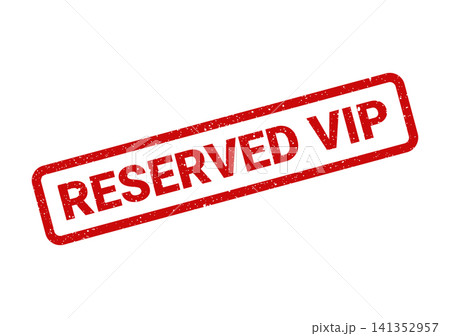 Red grunge rubber stamp vector for a reserved VIP area or special guest access Red grunge rubber stamp vector for a reserved VIP area or special guest access 141352957