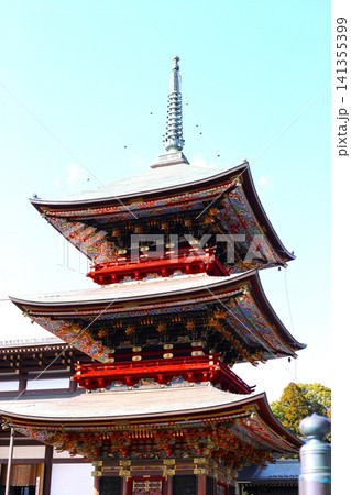 成田山新勝寺の三重塔 成田山新勝寺の三重塔 141355399