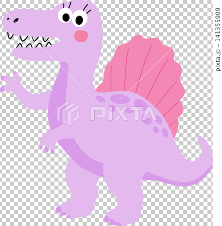 Cute Spinosaurus Cartoon Character Cute Spinosaurus Cartoon Character 141355909