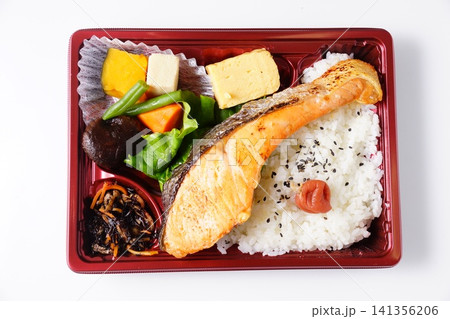 銀鮭弁当 和食 銀鮭弁当 和食 141356206