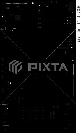 Vertical Cyber futuristic style video overlay template 0008 Vertical Cyber futuristic style video overlay template 0008 141357036