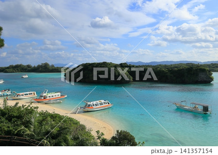 石垣島・川平湾の風景 141357154