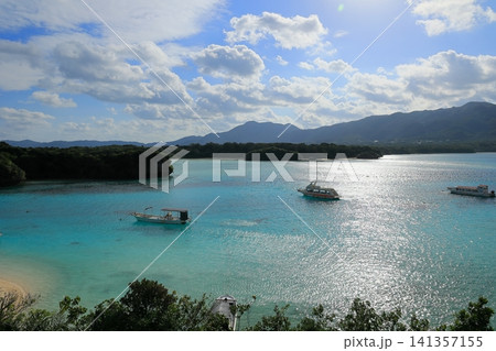 石垣島・川平湾の風景 141357155