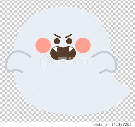 Cute ghost (angry) Cute ghost (angry) 141357263