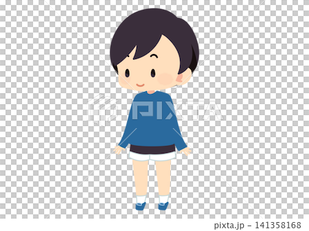 小男孩全身像 141358168