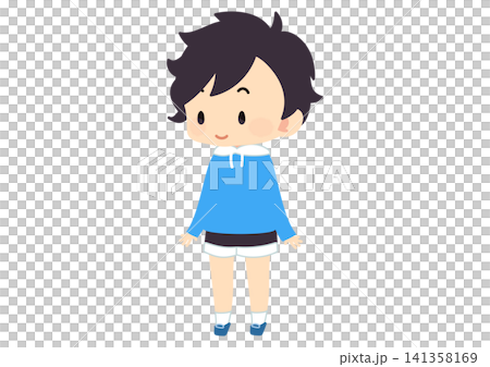 小男孩全身像 小男孩全身像 141358169