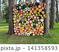 A stack of firewood 141358593