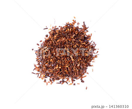 Rooibos tea leaves isolated Rooibos tea leaves isolated 141360310