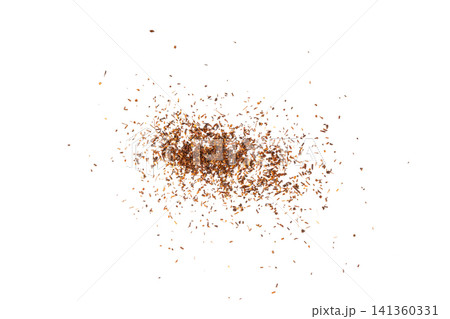 Rooibos tea leaves isolated Rooibos tea leaves isolated 141360331