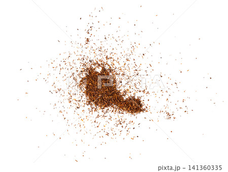 Rooibos tea leaves isolated Rooibos tea leaves isolated 141360335