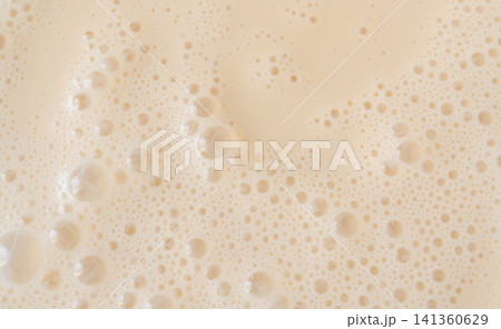 Coffee milkshake texture closeup 141360629