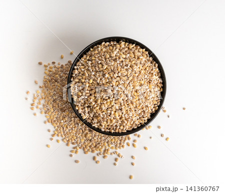Wheat Grains Isolated, Barley Pile, Dry Cereal Seeds for Bread Wheat Grains Isolated, Barley Pile, Dry Cereal Seeds for Bread 141360767