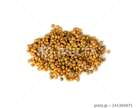 Cooked lentil, boiled green lentils 141360871