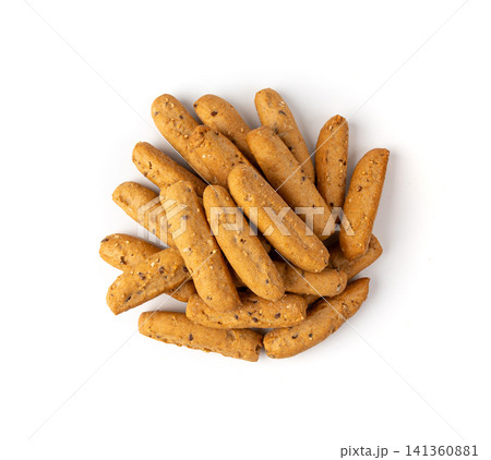 Small breadsticks, short grissini or picos Small breadsticks, short grissini or picos 141360881