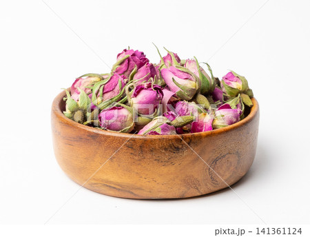 Dry Rose Buds, Roses Petals for Pink Flower Tea, Dried Persian Rosebuds, Rose Buds Textured Flowers 141361124
