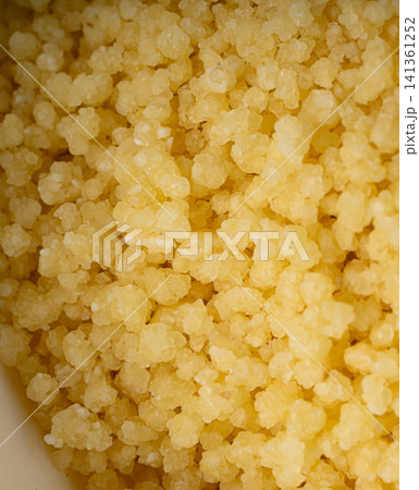 Couscous texture background close up 141361252