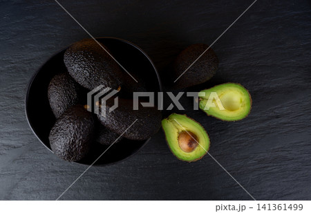 Hass Avocado, Whole Sharwil Fresh Alligator Pear 141361499