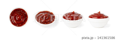 Bbq sauce splash isolated, barbecue ketchup stain Bbq sauce splash isolated, barbecue ketchup stain 141361586