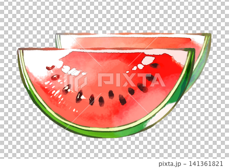 西瓜 / 夏季 / 插畫 / PNG 素材 西瓜 / 夏季 / 插畫 / PNG 素材 141361821