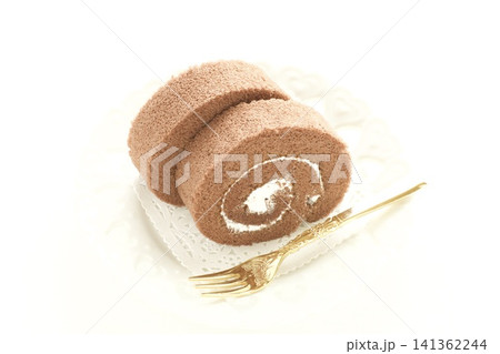 チョコレートロールケーキ チョコレートロールケーキ 141362244