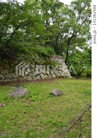 明石城042　天守台、本丸から 141362488