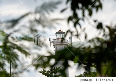 A functioning lighthouse photographed in Indonesia A functioning lighthouse photographed in Indonesia 141364204