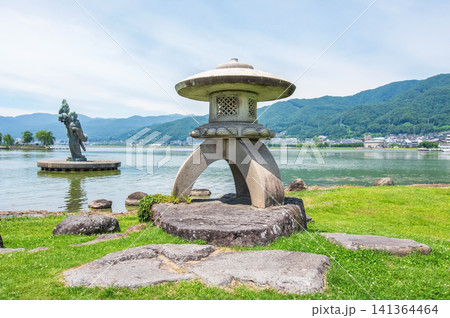 諏訪湖 諏訪市湖畔公園《長野県 諏訪市》 141364464