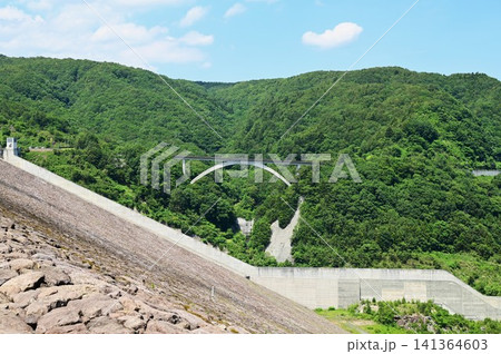 胆沢ダム(奥州湖)からの風景 胆沢ダム(奥州湖)からの風景 141364603