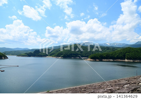 胆沢ダム(奥州湖)からの風景 胆沢ダム(奥州湖)からの風景 141364629