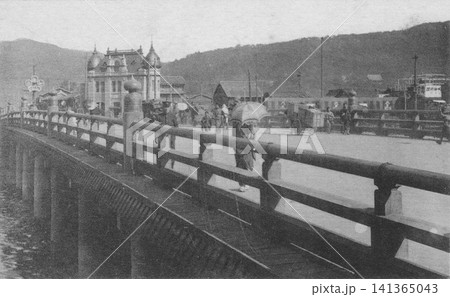 古写真 1918-1933年 京都の三条大橋 古写真 1918-1933年 京都の三条大橋 141365043