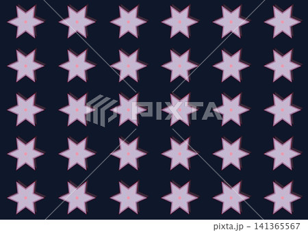 Modern Seamless Pattern with Pastel Neon Stars on Dark Background Modern Seamless Pattern with Pastel Neon Stars on Dark Background 141365567