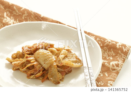 鶏皮キムチ 鶏皮キムチ 141365752