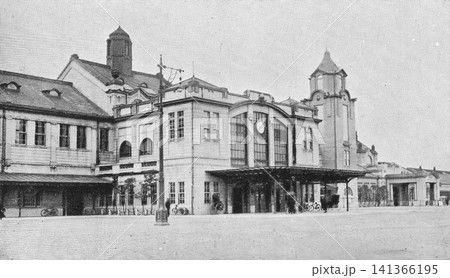 古写真　1925-1933年　京都駅（1914年完成の二代目駅舎） 141366195